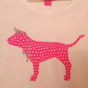 Rare Victoria's Secret Princess dog shirt